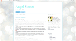 Desktop Screenshot of angelsunset999.blogspot.com