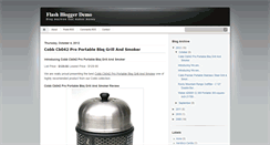 Desktop Screenshot of flashbloggr-demo.blogspot.com