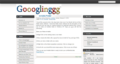 Desktop Screenshot of goooglinggg.blogspot.com