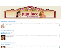 Tablet Screenshot of juju-face.blogspot.com