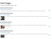 Tablet Screenshot of hellosluggo.blogspot.com