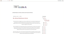 Desktop Screenshot of letsbethriftaddicts.blogspot.com