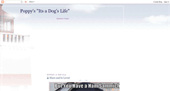 Desktop Screenshot of labrador-poppy-says-itsadogslife.blogspot.com