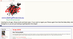 Desktop Screenshot of destinyfitness.blogspot.com