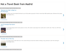 Tablet Screenshot of nottravelbookmadrid.blogspot.com