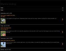 Tablet Screenshot of martinsbirding.blogspot.com