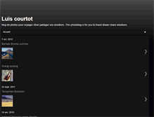 Tablet Screenshot of luiscourtot.blogspot.com