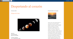 Desktop Screenshot of despertandoalcorazon.blogspot.com