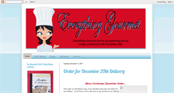 Desktop Screenshot of everythinggourmet.blogspot.com