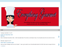 Tablet Screenshot of everythinggourmet.blogspot.com