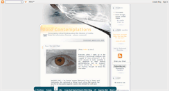 Desktop Screenshot of boldcontemplations.blogspot.com