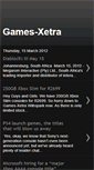 Mobile Screenshot of games-xetra.blogspot.com