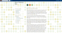 Desktop Screenshot of homebusinessidea-igb.blogspot.com