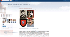 Desktop Screenshot of comandosdeangola.blogspot.com