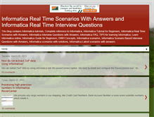 Tablet Screenshot of informatica-9.blogspot.com