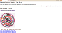 Desktop Screenshot of chinese-zodiac-sign.blogspot.com