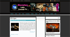 Desktop Screenshot of latincanadatvnovelas.blogspot.com