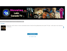 Tablet Screenshot of latincanadatvnovelas.blogspot.com