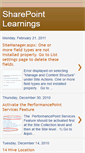 Mobile Screenshot of mssharepointlearnings.blogspot.com
