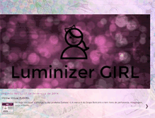 Tablet Screenshot of luminizergirl.blogspot.com