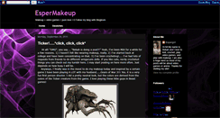 Desktop Screenshot of espermakeup.blogspot.com