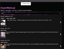 Tablet Screenshot of espermakeup.blogspot.com