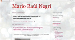 Desktop Screenshot of marioraulnegri.blogspot.com