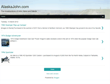Tablet Screenshot of alaska-john.blogspot.com