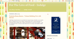 Desktop Screenshot of 4-the-love-of-food.blogspot.com