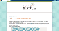 Desktop Screenshot of niccolew.blogspot.com