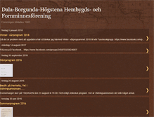 Tablet Screenshot of dbh-hembygdsforening.blogspot.com