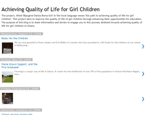 Tablet Screenshot of achievingqualityoflife.blogspot.com