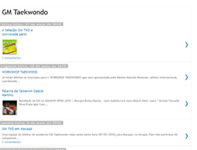 Tablet Screenshot of gmtaekwondo.blogspot.com