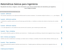Tablet Screenshot of matematicas-ingenieros.blogspot.com