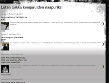 Tablet Screenshot of lotanloikka.blogspot.com