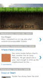 Mobile Screenshot of gardnersdirt.blogspot.com