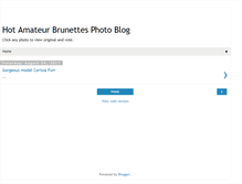Tablet Screenshot of hotamateurbrunettes.blogspot.com
