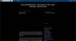 Desktop Screenshot of animal-mutation.blogspot.com