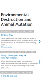 Mobile Screenshot of animal-mutation.blogspot.com