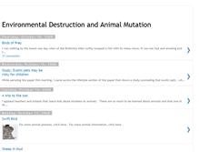 Tablet Screenshot of animal-mutation.blogspot.com