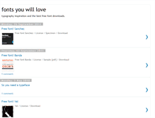 Tablet Screenshot of fontsyouwilllove.blogspot.com