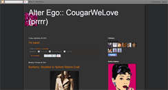 Desktop Screenshot of cougarwelove.blogspot.com