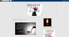 Desktop Screenshot of elixirparaolvidar.blogspot.com