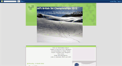 Desktop Screenshot of iapssnowsports.blogspot.com