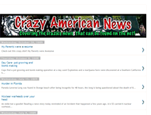 Tablet Screenshot of crazyamericannews.blogspot.com