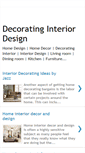 Mobile Screenshot of decoratinginteriordesign.blogspot.com