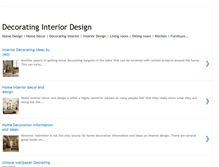 Tablet Screenshot of decoratinginteriordesign.blogspot.com