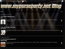 Tablet Screenshot of mypursepartydotnet.blogspot.com