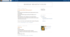 Desktop Screenshot of bhaktaroshan.blogspot.com