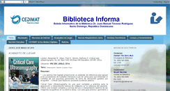 Desktop Screenshot of cedimatbiblioinforma.blogspot.com